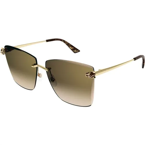 Stylish Sunglasses for Every Outfit , unisex, Sizes: ONE SIZE - Cartier - Modalova