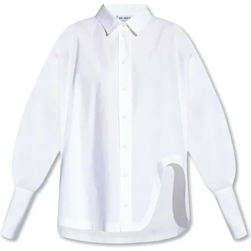 Diana Oversize-Shirt , Damen, Größe: 2XS - The Attico - Modalova