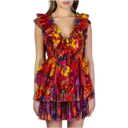 Kissy Dress - Spring/Summer Collection , female, Sizes: 2XS - Aniye By - Modalova