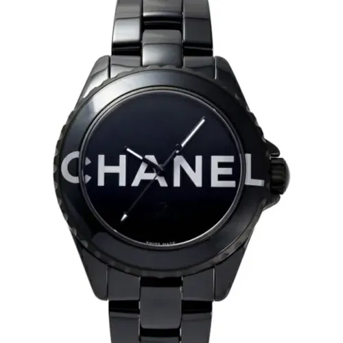 Pre-owned Stainless Steel watches , male, Sizes: ONE SIZE - Chanel Vintage - Modalova