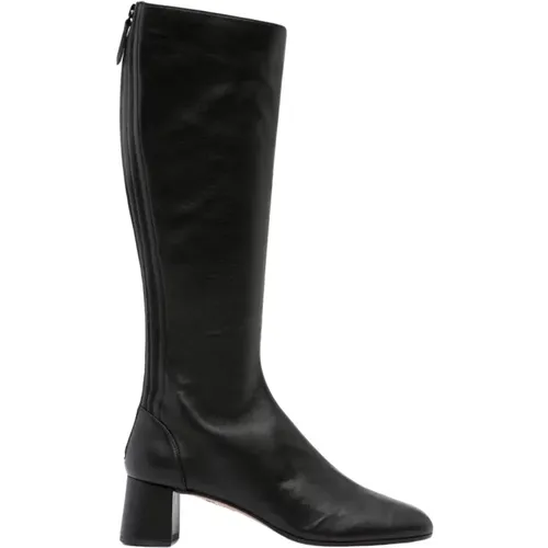 Saint Honore Knee-High Boots , female, Sizes: 8 UK - Aquazzura - Modalova