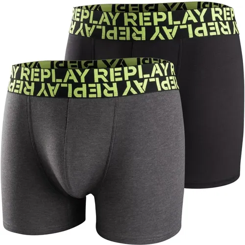 Comfort Fit Trunks 2er Pack Replay - Replay - Modalova