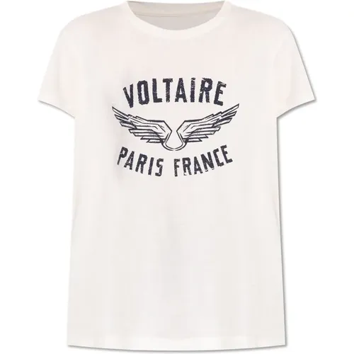T-shirt `Walk` , Damen, Größe: L - Zadig & Voltaire - Modalova
