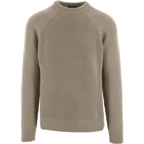 Ribbed Wool Sweater , male, Sizes: M, 2XL, XL - Zanone - Modalova