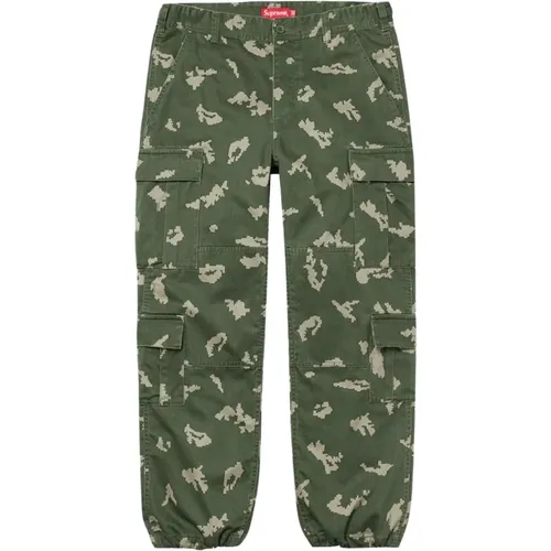 Limited Edition Cargo Pant Olive Camo , male, Sizes: W36 - Supreme - Modalova