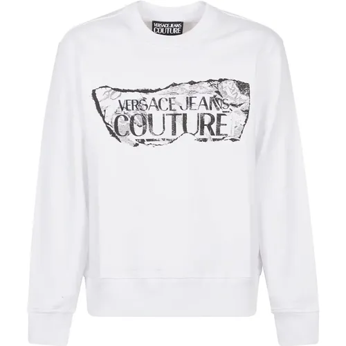 Sweatshirts , Herren, Größe: M - Versace Jeans Couture - Modalova