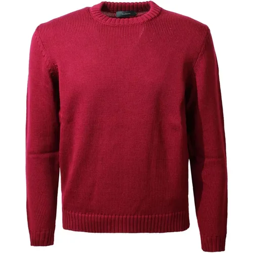 Wool Crew-Neck Sweater , male, Sizes: XL, 2XL, 3XL, L - Zanone - Modalova