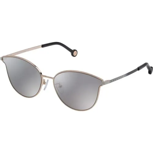 Multicolor Metallsonnenbrille für Frauen - Carolina Herrera - Modalova