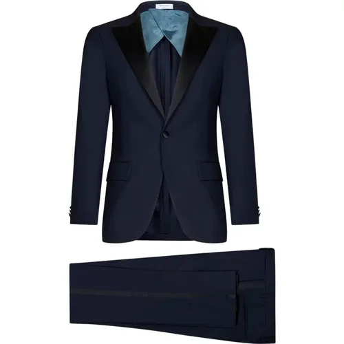 Blaue Einreiher-Blazer und Hose - Boglioli - Modalova