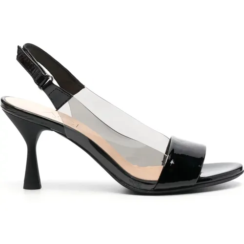 Patent Leather Slingback Sandals , female, Sizes: 3 UK, 4 UK, 5 1/2 UK, 4 1/2 UK - AGL - Modalova