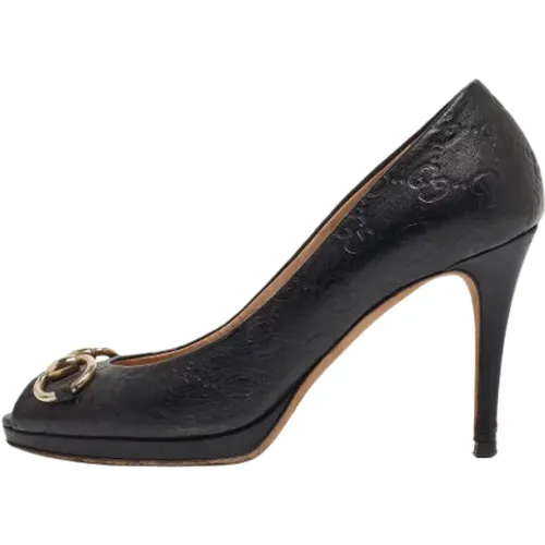 Pre-owned Leder Heels , Damen, Größe: 38 EU - Gucci Vintage - Modalova