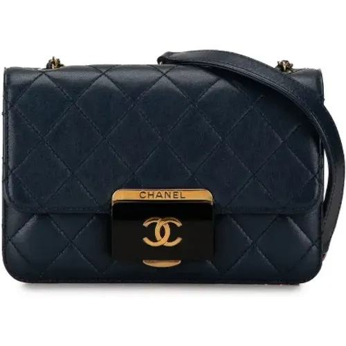 Pre-owned Leather chanel-bags , female, Sizes: ONE SIZE - Chanel Vintage - Modalova