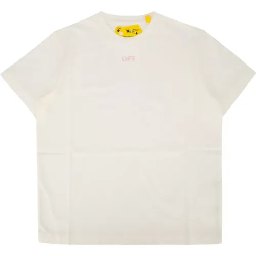 Klassisches T-Shirt Off White - Off White - Modalova