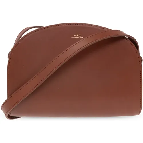 ‘Demi-Lune’ shoulder bag , female, Sizes: ONE SIZE - A.p.c. - Modalova