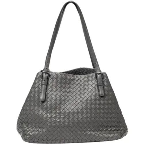 Pre-owned Leather totes , female, Sizes: ONE SIZE - Bottega Veneta Vintage - Modalova