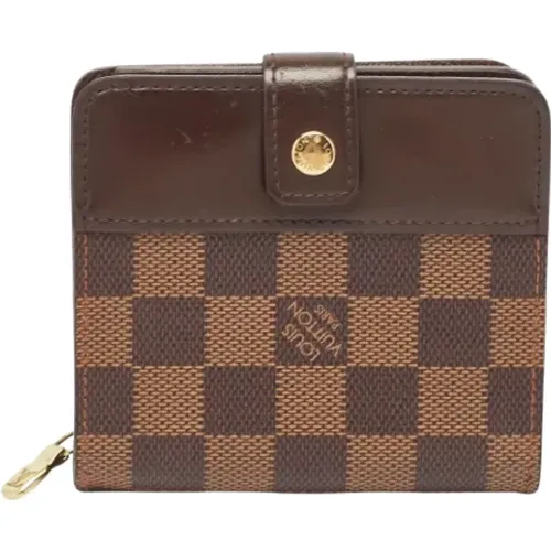 Pre-owned Coated canvas wallets , female, Sizes: ONE SIZE - Louis Vuitton Vintage - Modalova