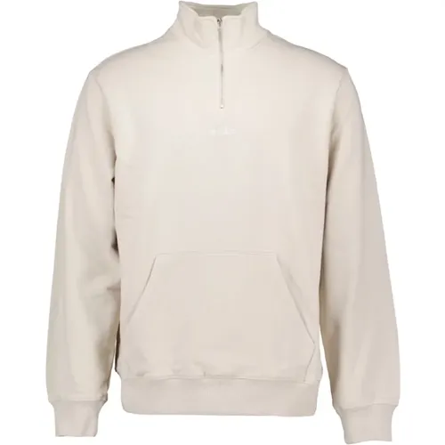 Block Zip Mock Sweater , male, Sizes: M, XS, L, S - Olaf Hussein - Modalova