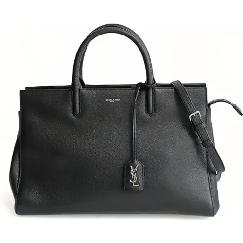 Pre-owned Leather shoulder-bags , female, Sizes: ONE SIZE - Yves Saint Laurent Vintage - Modalova