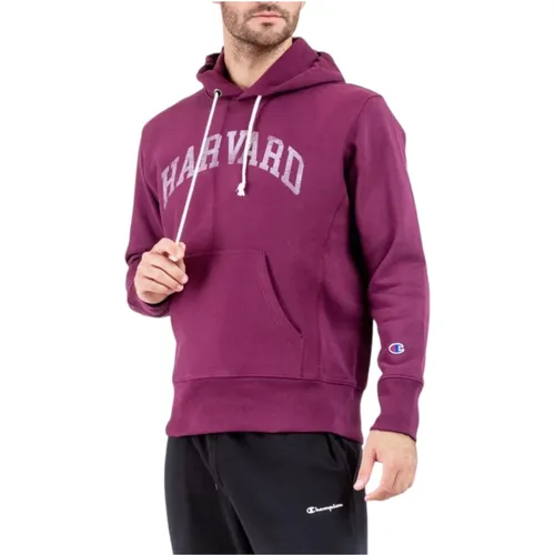 Hoodie with Style , male, Sizes: L, XL, S - Champion - Modalova