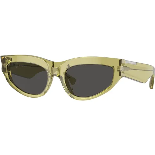 Stylische Sonnenbrille in Schwarz,Stilvolle Sonnenbrille in Blauton - Burberry - Modalova