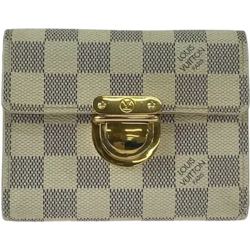 Pre-owned Canvas wallets , female, Sizes: ONE SIZE - Louis Vuitton Vintage - Modalova