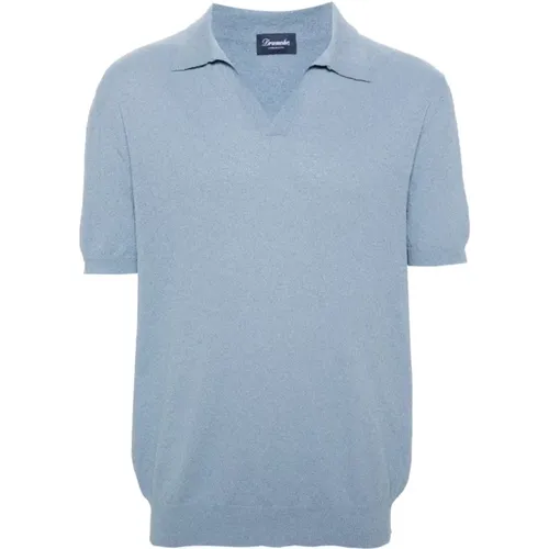 T-shirts and Polos Clear , male, Sizes: 2XL, M, L, XL - Drumohr - Modalova