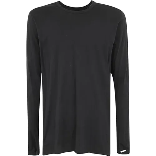 Noir Movement Long Sleeves T-Shirt , male, Sizes: XL, S, M - Isaac Sellam - Modalova