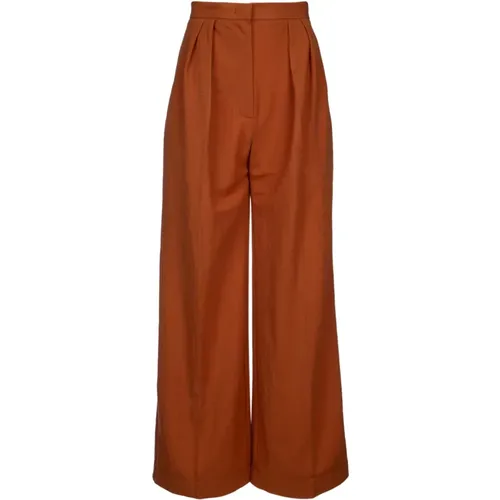 Oversized Plissierte Hose für Frauen , Damen, Größe: XS - Harris Wharf London - Modalova