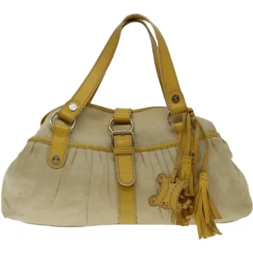 Pre-owned Canvas celine-bags , female, Sizes: ONE SIZE - Celine Vintage - Modalova