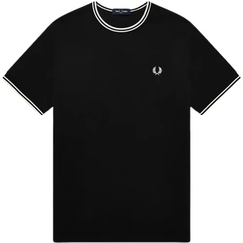 Profile T-Shirt , male, Sizes: L, M, S, XL - Fred Perry - Modalova