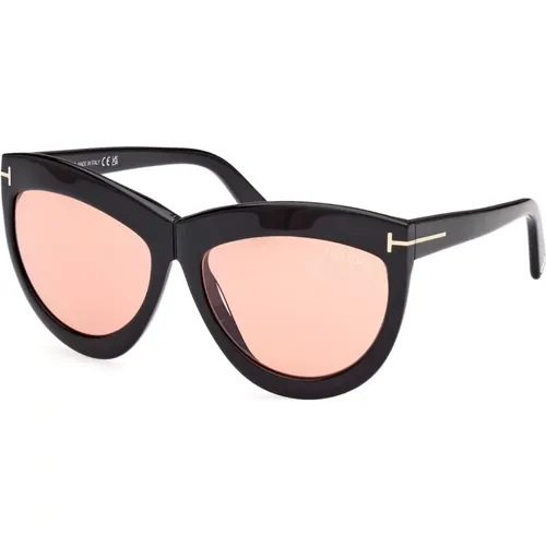 Ft1112 01E Sonnenbrillen , Damen, Größe: 59 MM - Tom Ford - Modalova