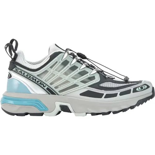 Grey Blue Sneakers , male, Sizes: 9 1/2 UK, 10 UK - Salomon - Modalova