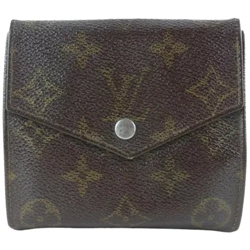 Canvas Wallets, Pre-owned, Made in France , female, Sizes: ONE SIZE - Louis Vuitton Vintage - Modalova