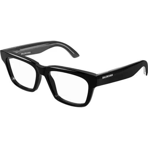 Stilvolle Brille Bb0343O Farbe 005 , unisex, Größe: 56 MM - Balenciaga - Modalova