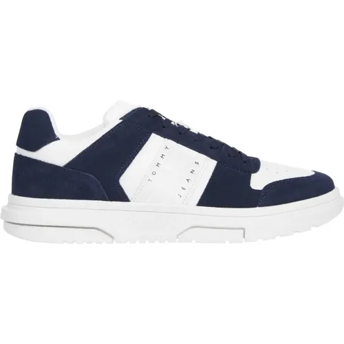 Leisure Sneakers for Men , male, Sizes: 8 UK, 7 UK, 11 UK, 12 UK, 10 UK, 9 UK - Tommy Jeans - Modalova