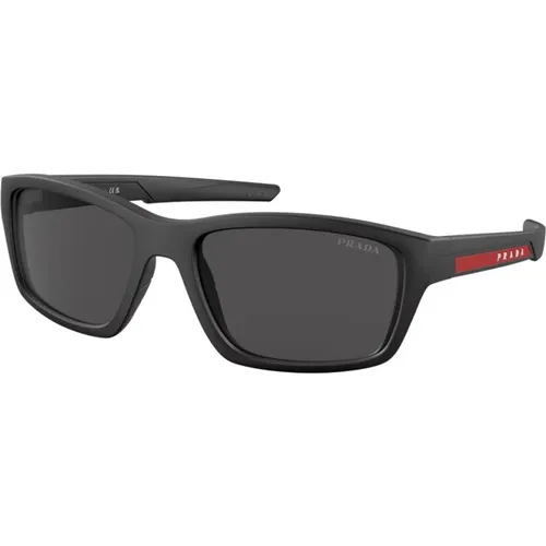 Stylish Sunglasses for Men , male, Sizes: 57 MM - Prada - Modalova