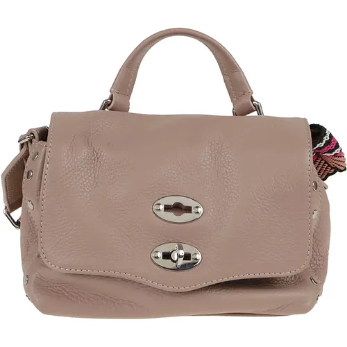 Classic Baby Postina Leather Bag , female, Sizes: ONE SIZE - Zanellato - Modalova