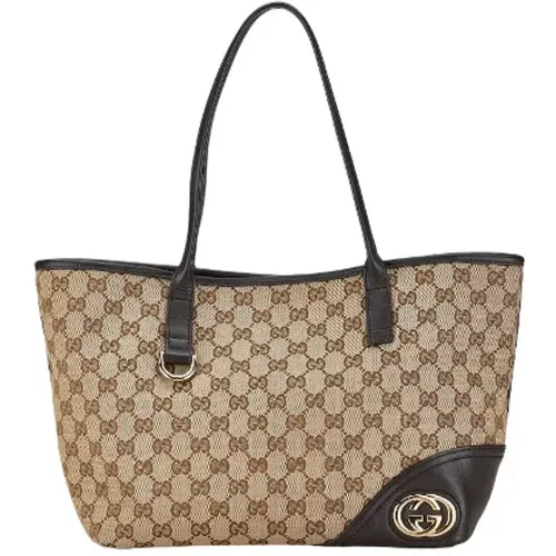 Pre-owned Canvas gucci-bags , female, Sizes: ONE SIZE - Gucci Vintage - Modalova