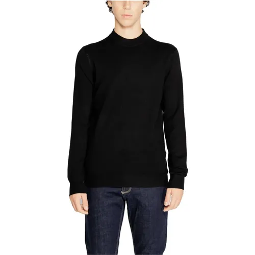 Schwarzer Strickpullover Herren Herbst/Winter - Antony Morato - Modalova