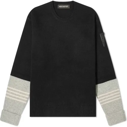 Wool And Cashmere Sweater , male, Sizes: S - Neil Barrett - Modalova