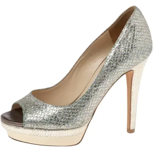 Pre-owned Fabric heels , female, Sizes: 2 UK - Jimmy Choo Pre-owned - Modalova