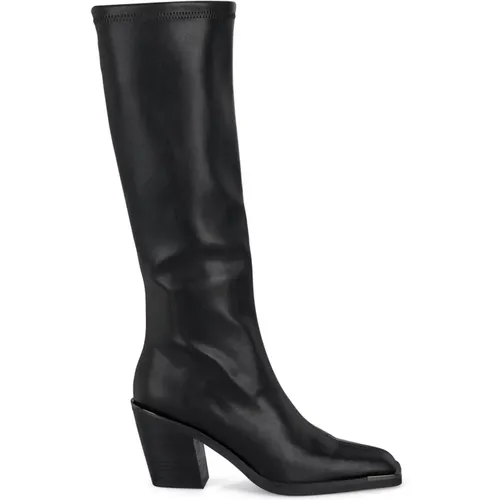 Square toe heel boot , female, Sizes: 4 UK, 7 UK, 6 UK, 3 UK, 5 UK - Alma en Pena - Modalova