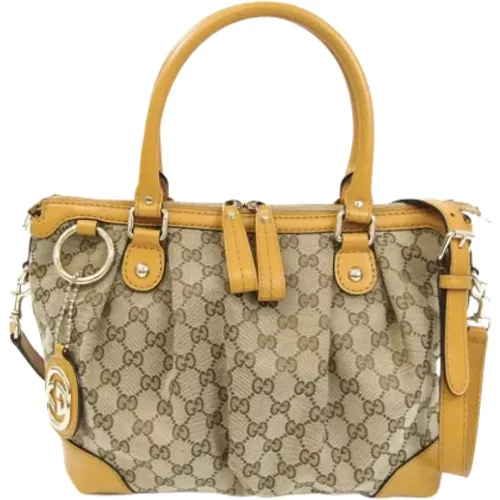 Pre-owned Leather gucci-bags , female, Sizes: ONE SIZE - Gucci Vintage - Modalova