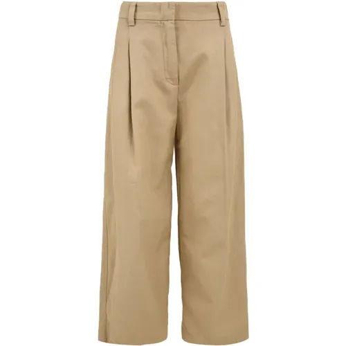 Sabbia Trousers , female, Sizes: XS, 2XS, S - Aspesi - Modalova