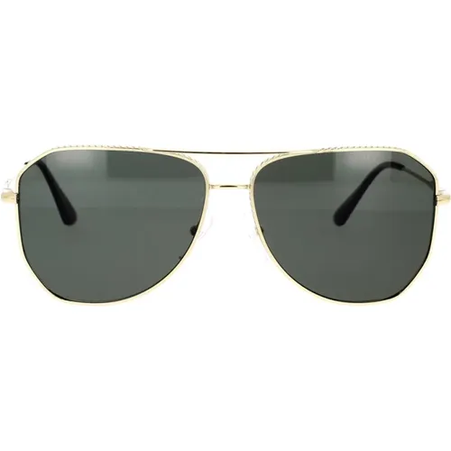 Polarisierte Sonnenbrille mit unregelmäßiger Form , unisex, Größe: 61 MM - Prada - Modalova