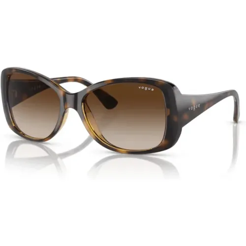 Quadratische Sonnenbrille - Stilvoll und elegant , Damen, Größe: 56 MM - Vogue - Modalova