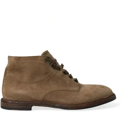 Ankle Boots , Herren, Größe: 41 1/2 EU - Dolce & Gabbana - Modalova