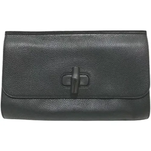 Pre-owned Leder clutches - Gucci Vintage - Modalova