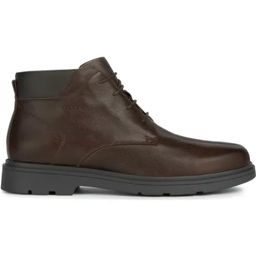 Ankle Boots for Men , male, Sizes: 11 UK, 10 UK, 9 UK, 8 UK, 12 UK, 7 UK - Geox - Modalova