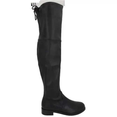 Stretch Leather Boots , female, Sizes: 7 UK, 3 UK - Stuart Weitzman - Modalova
